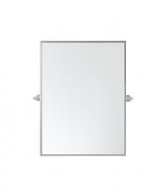 Elegant MR6E2432GD - Rectangle Pivot Mirror 24x32 Inch in Gold