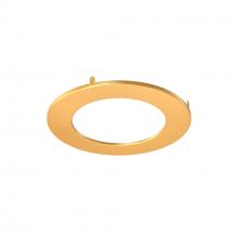 Dals REC-PT4-GD - 4" Recessed add-on trim in Gold