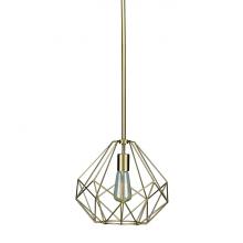 Russell Lighting 276-412/ST/SG - Parallax Pendants Soft Gold