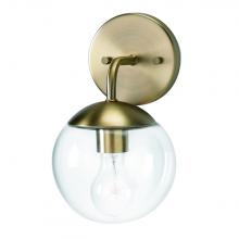 Russell Lighting 788-001/SG/CL - Eclipse Wall Sconces Soft Gold