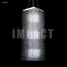 James R Moder 40403S00 - Crystal Rain Entry Chandelier