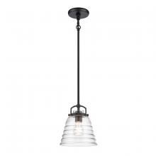 ELK Home 67875/1 - Current 8'' Wide 1-Light Pendant - Matte Black