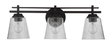 Craftmade 19624FB3 - Drake 3 Light Vanity in Flat Black