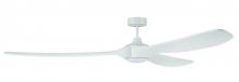 Craftmade EVY84W3 - 84" Envy in White w/ White Blades