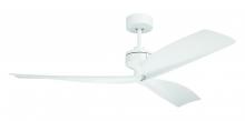 Craftmade RFK52W3 - 52" Rafiki in White w/ White Blades