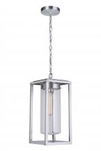 Craftmade ZA4821-SA - Neo 1 Light Outdoor Pendant in Satin Aluminum