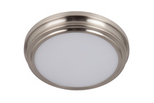 Craftmade X6609-BNK-LED - X66 Series 1 Light 9" LED Flushmount in Brushed Polished Nickel