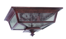 Craftmade Z1367-AG - Argent II 3 Light Outdoor Flushmount in Aged Bronze