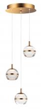 ET2 E24593-93NAB - Swank-Multi-Light Pendant